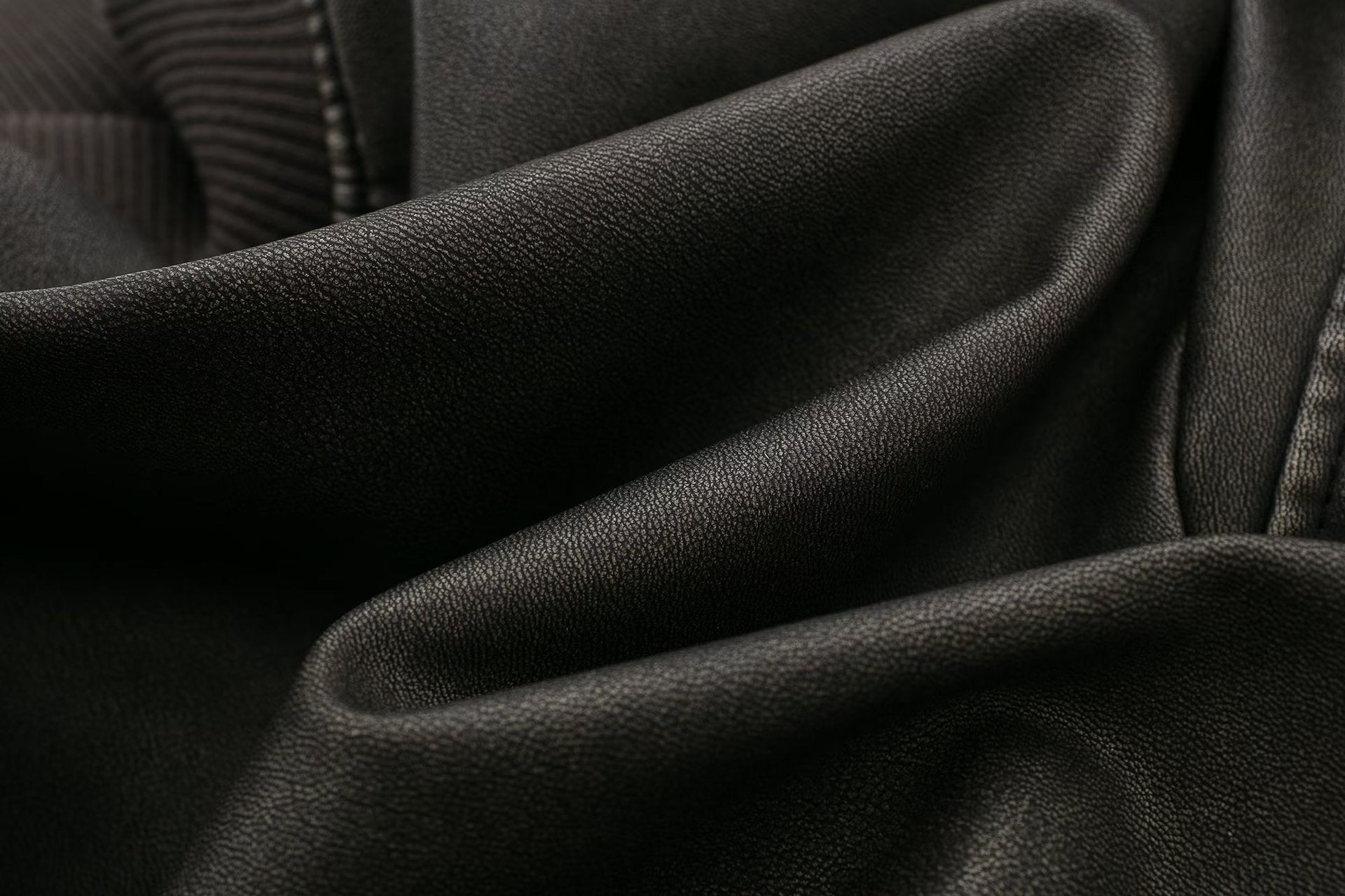 Women Fashion Long Sleeve Zipper Leather Bomber Jacket Outwear