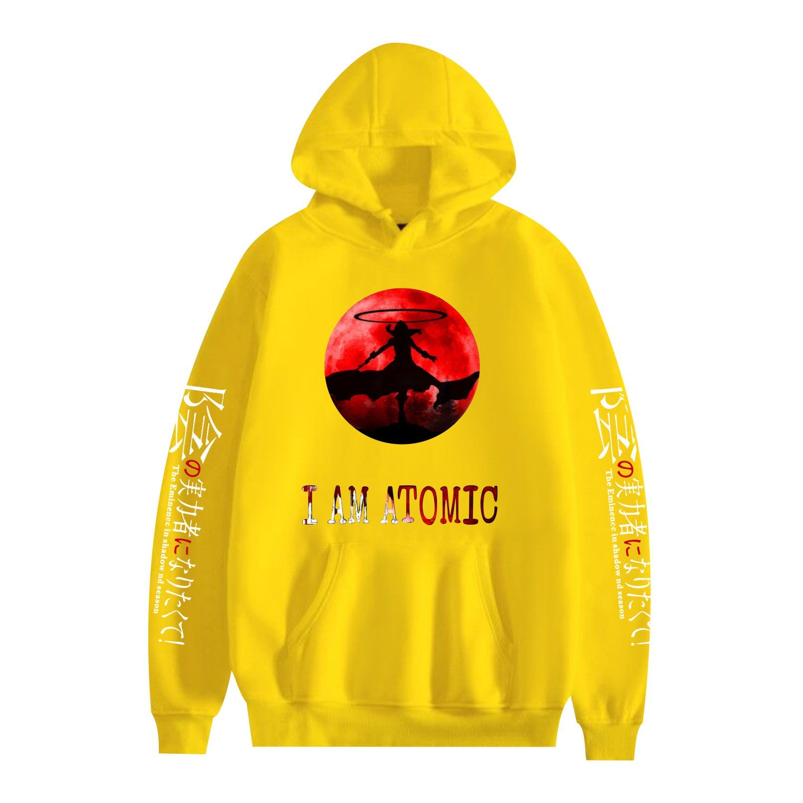 Cartoon Print Fashion Loose Hoodie for Men