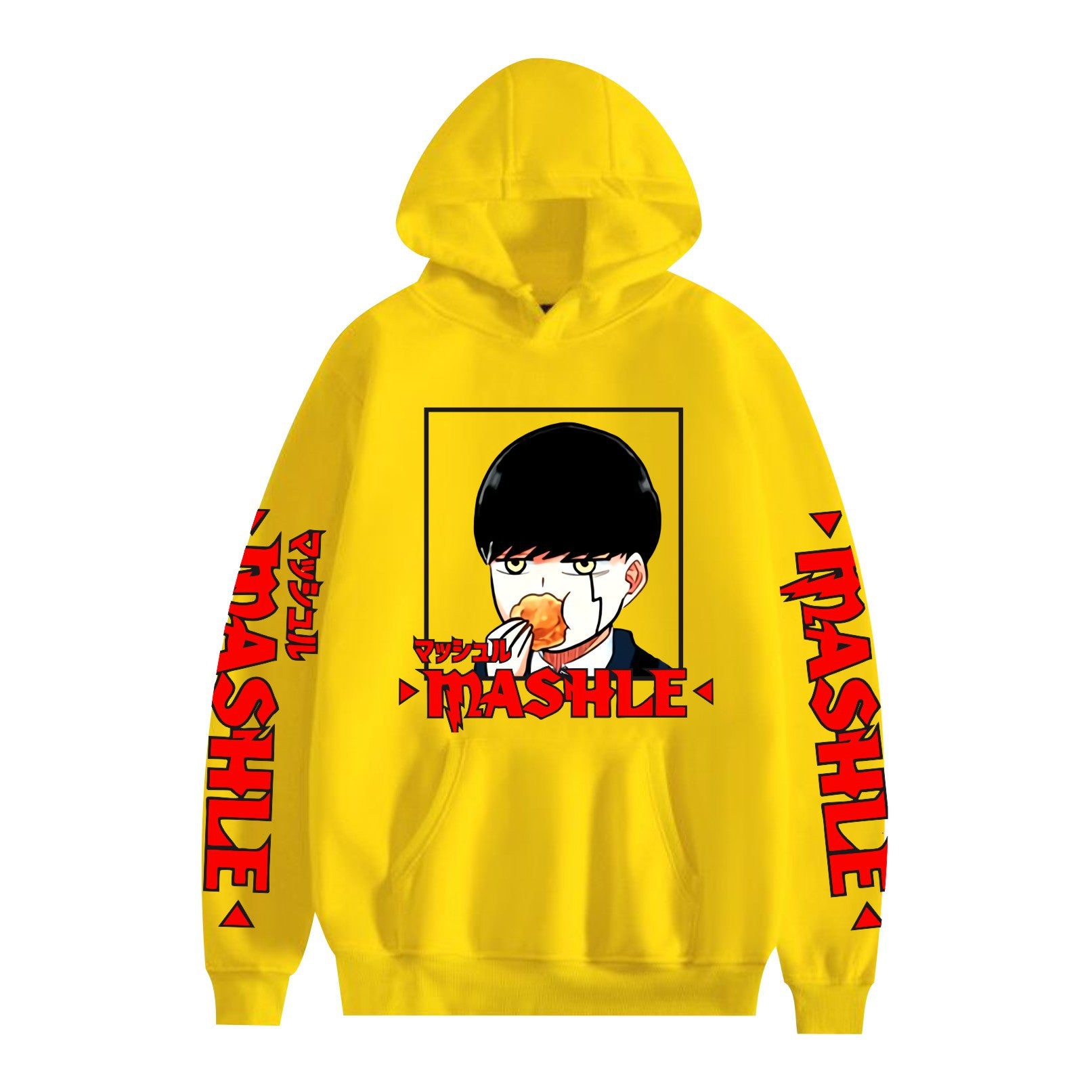 Cartoon Print Fashion Loose Hoodie for Men