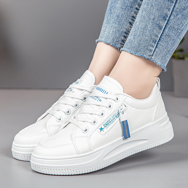 Student leather board shoes children's versatile casual sports women's shoes