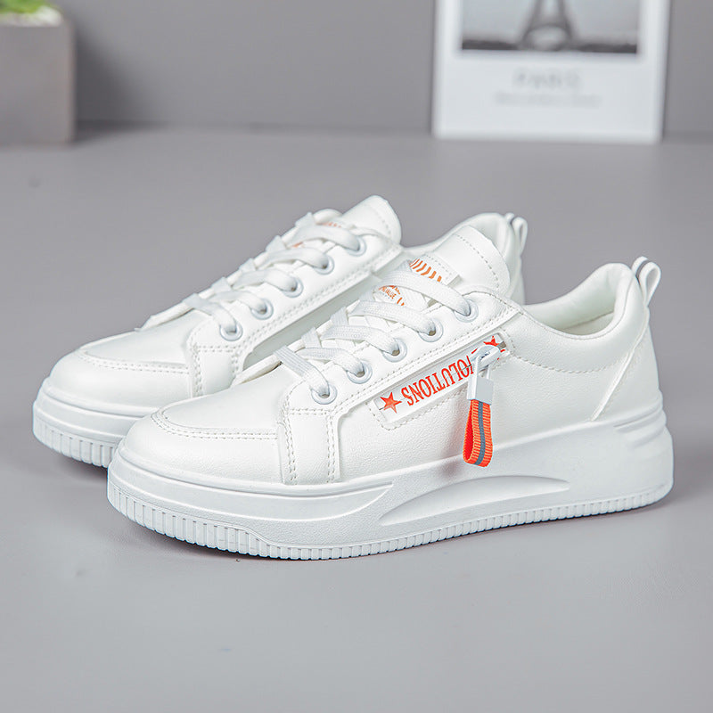 Student leather board shoes children's versatile casual sports women's shoes