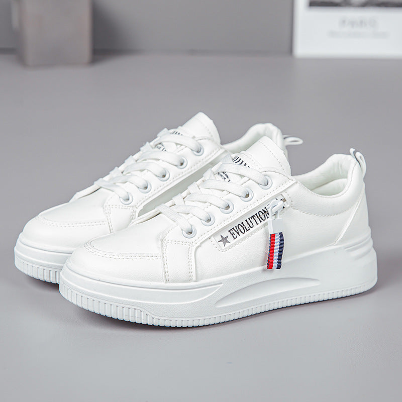 Student leather board shoes children's versatile casual sports women's shoes