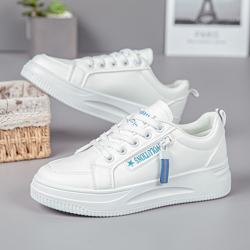 Student leather board shoes children's versatile casual sports women's shoes