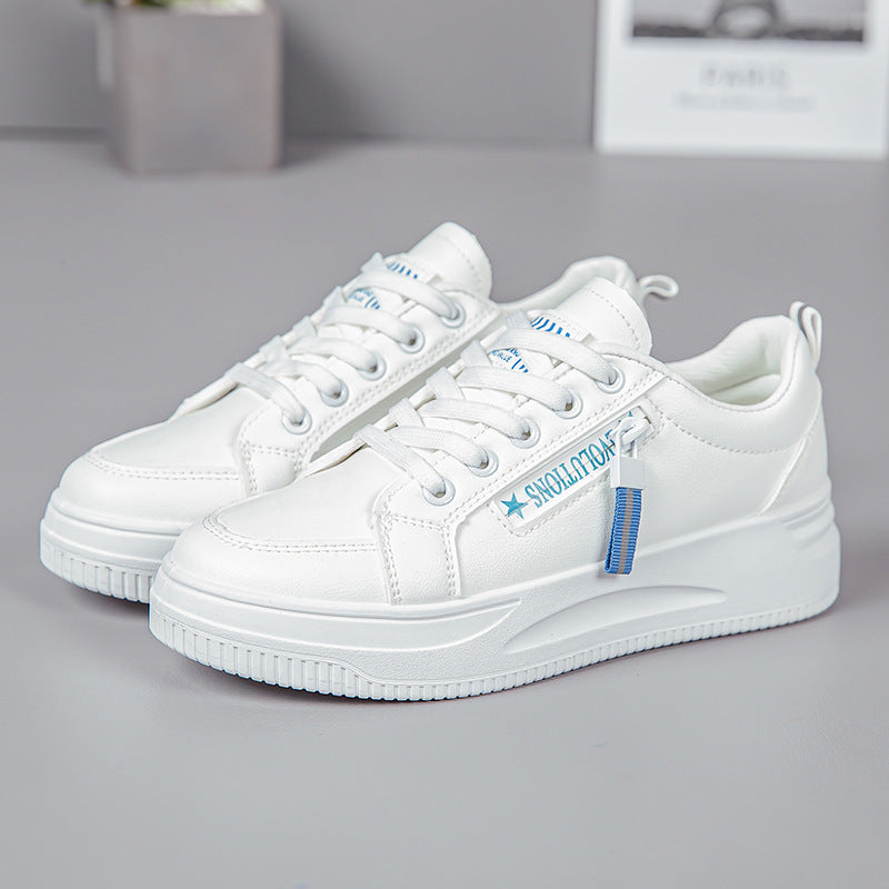 Student leather board shoes children's versatile casual sports women's shoes